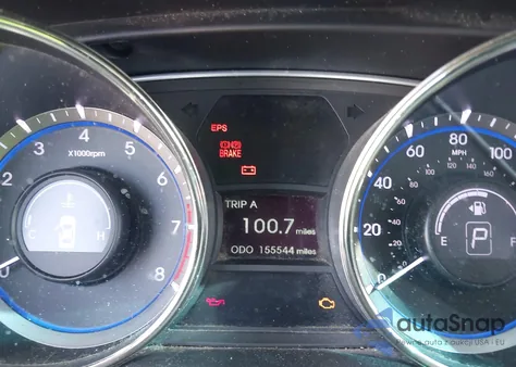 2012 Hyundai Sonata Gls из США, поврежденный, VIN 5NPEB4AC7CH354623